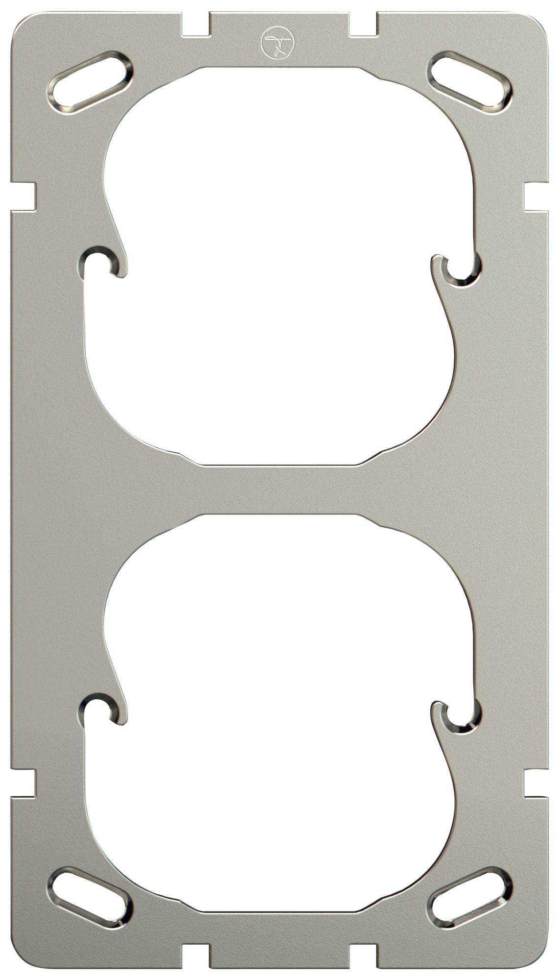 Placca di fissaggio grd.I-I 77×137mm dist.app.64mm