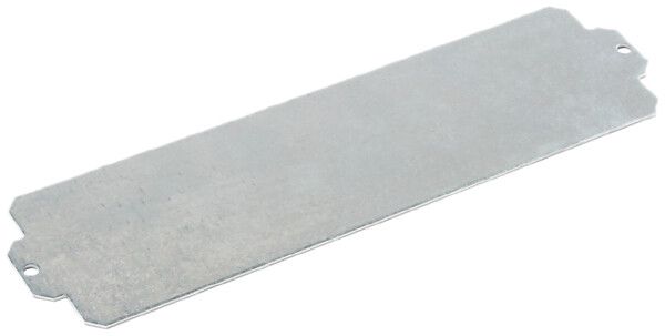 Plaque de montage Weidmüller MOPL K32 67×239×2mm tôle d'acier zinguée