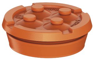 Doppelmembranstutzen Spelsberg DMS M40/4 orange