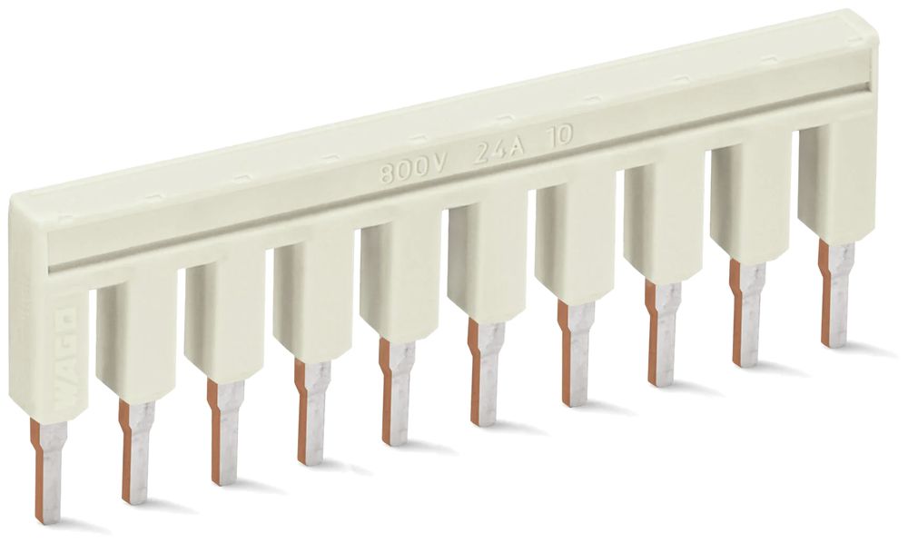 Querverbindung WAGO TOPJOB S 10×grau zu Serie 2002