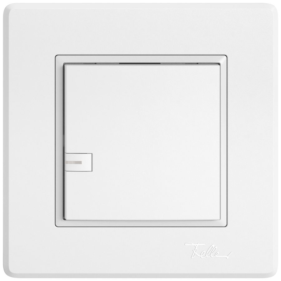 Poussoir KNX RGB ENC EDIZIO.liv SNAPFIX® capteur temp.RGB-LED 1× comm.1T bc