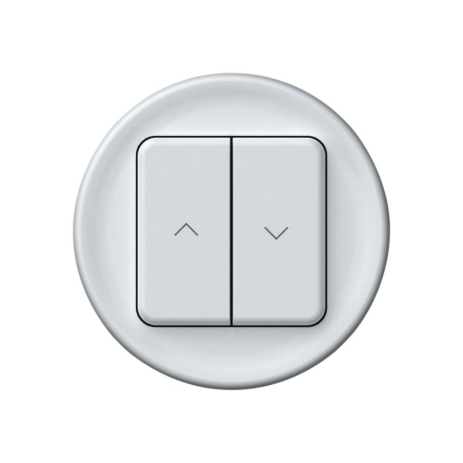 Frontset origin Schutzabdeckung für KNX-Storentaster 2× weiss