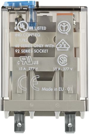 Relais de puissance enfichable Finder 62, 2F 16A/48VDC AgCdO LED/diode