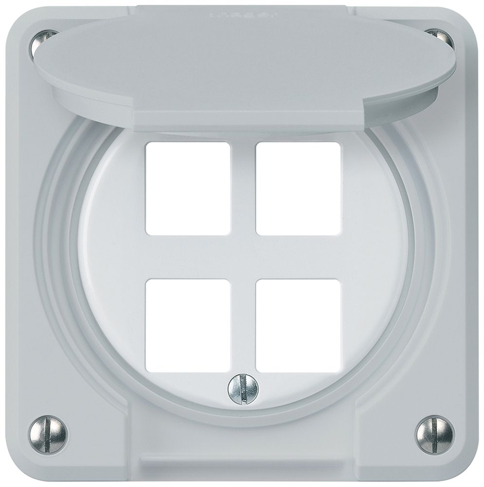 Kit de montage ENC robusto HMS IP55 gris pour 4×module pour combinaison