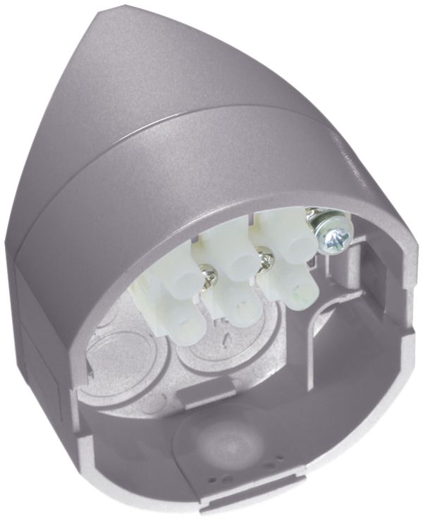 Socle pour angle intérieur Luxomat pour RC-Plus next argent