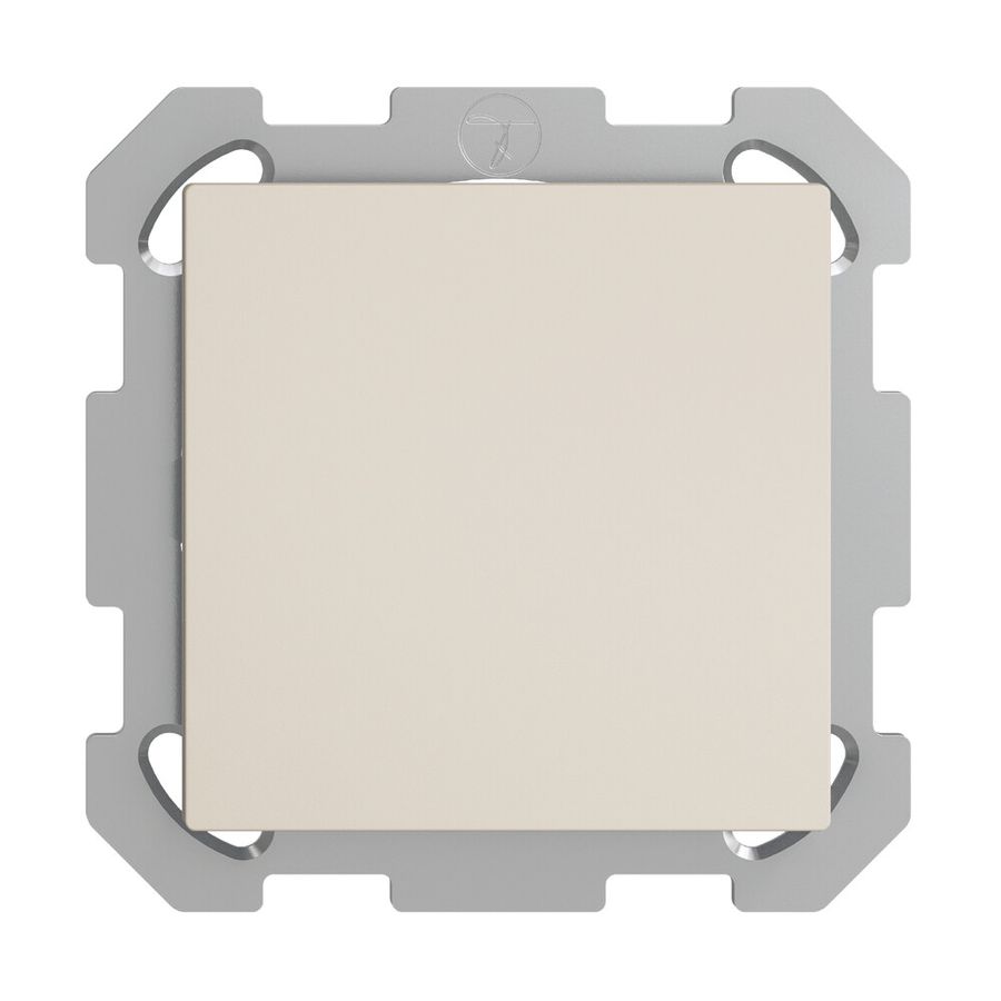 UP-Blindabdeckung EDIZIOdue crema ohne Zentrumsschraube