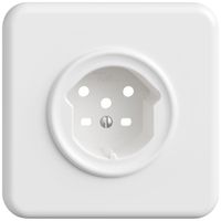 UP-Montageset STANDARDdue SNAPFIX® für Steckdose T15 ws