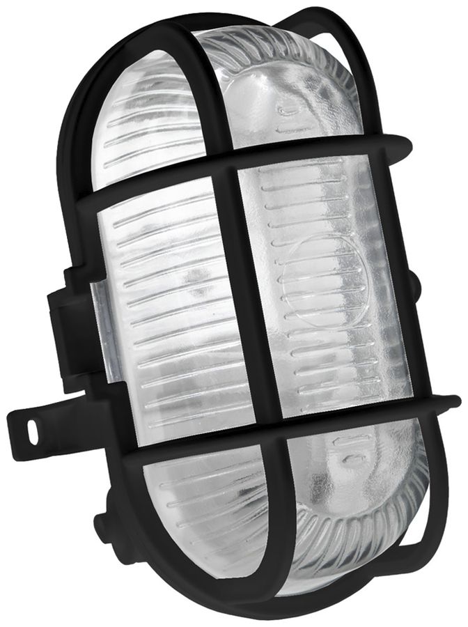 Decken-/Wandleuchte Brennenstuhl E27 60W IP44 103×120×170mm schwarz