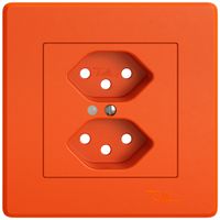 UP-Montageset EDIZIO.liv SNAPFIX® für 2×T13 mit Frontlinse or