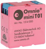 Interfaccia per pulsante RF INS Omnio miniT01, 2 canali 230VAC, EnOcean