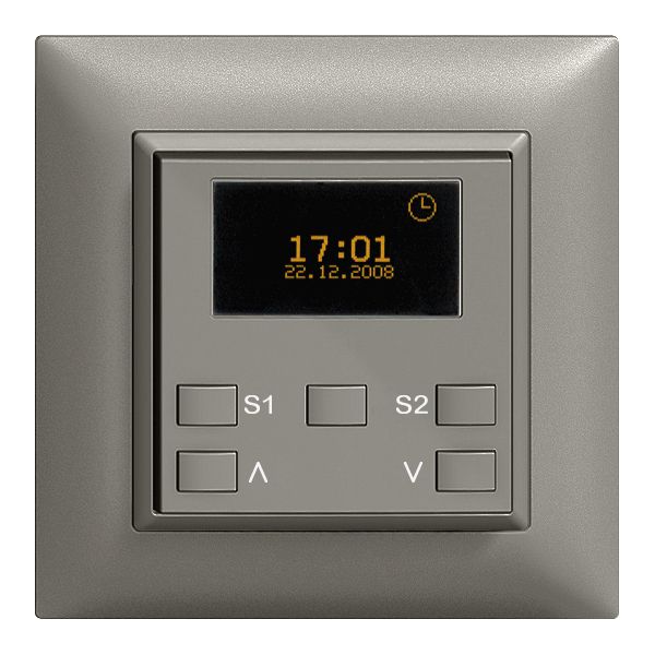Timer astro. INC motore/scena 1c/2t ZEP EDIZIOdue grigio scuro