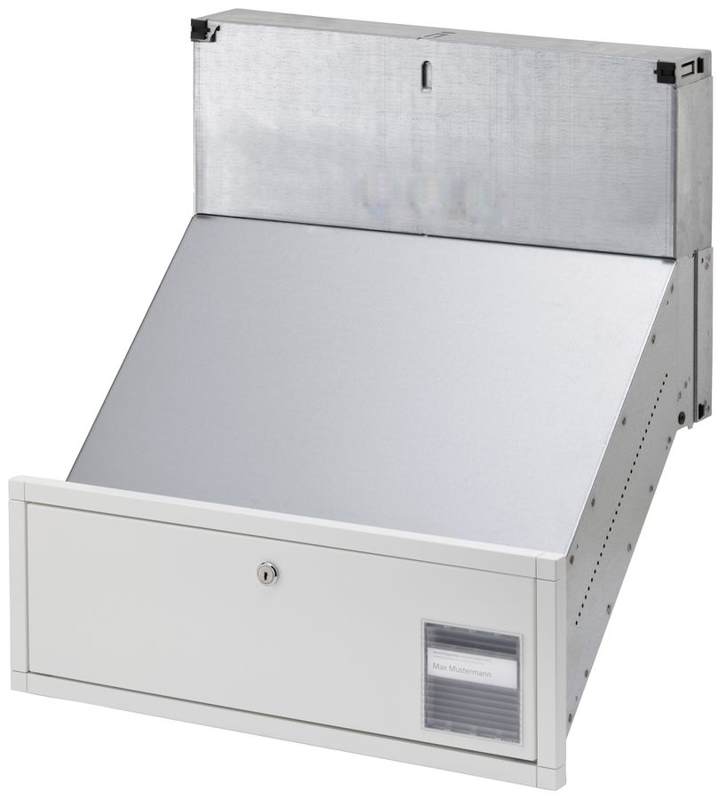 Briefkasten Siedle Classic 1× 433×293×290mm silber