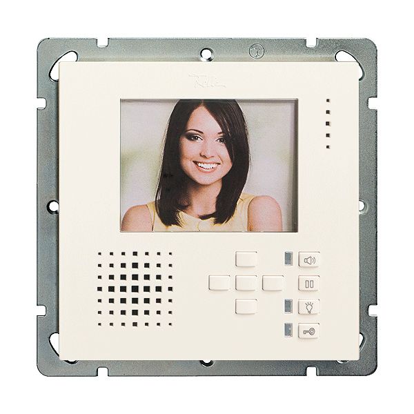 UP-Video-Freisprechstelle EDIZIOdue FM weiss