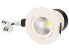 EB-LED-Spot maxLUCE DISC 230 7W 650lm 3000K IP44 MB DIM Ø68…72mm weiss 36°