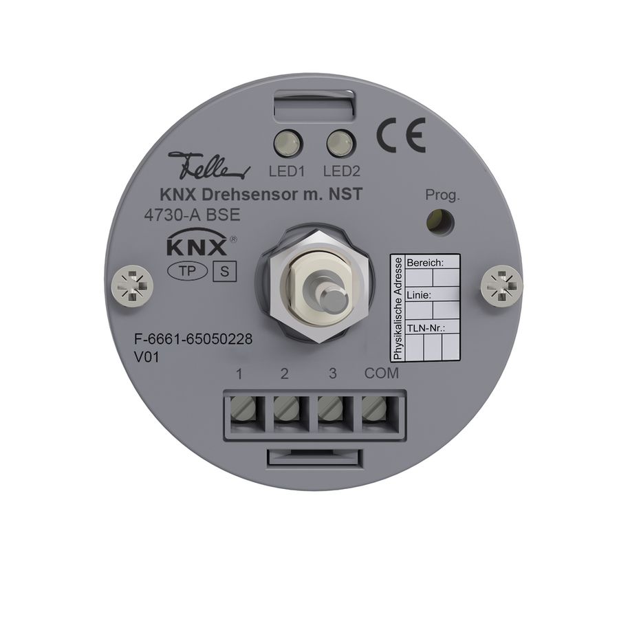 Drehsensor FH KNX BSE, 21…30VDC, SELV, Stromaufnahme max. 12.5mA
