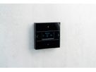 Appareil de contrôle Theben LUXORliving iON8 G avec thermostat d´ambiance noir