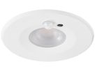 EB-LED-Spot Sylvania START PIR 1×10W 1050lm 827/830/840 IP65 50° Ø86mm weiss
