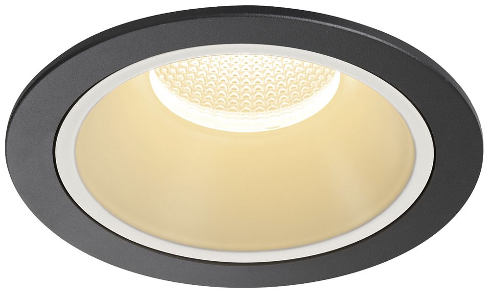 LED-Downlight SLV NUMINOS XL 37.4W 3550lm 3000K 20° DIM Ø160×108mm sz/ws