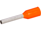 Embout de câble type A isolé 0.5mm²/8mm orange