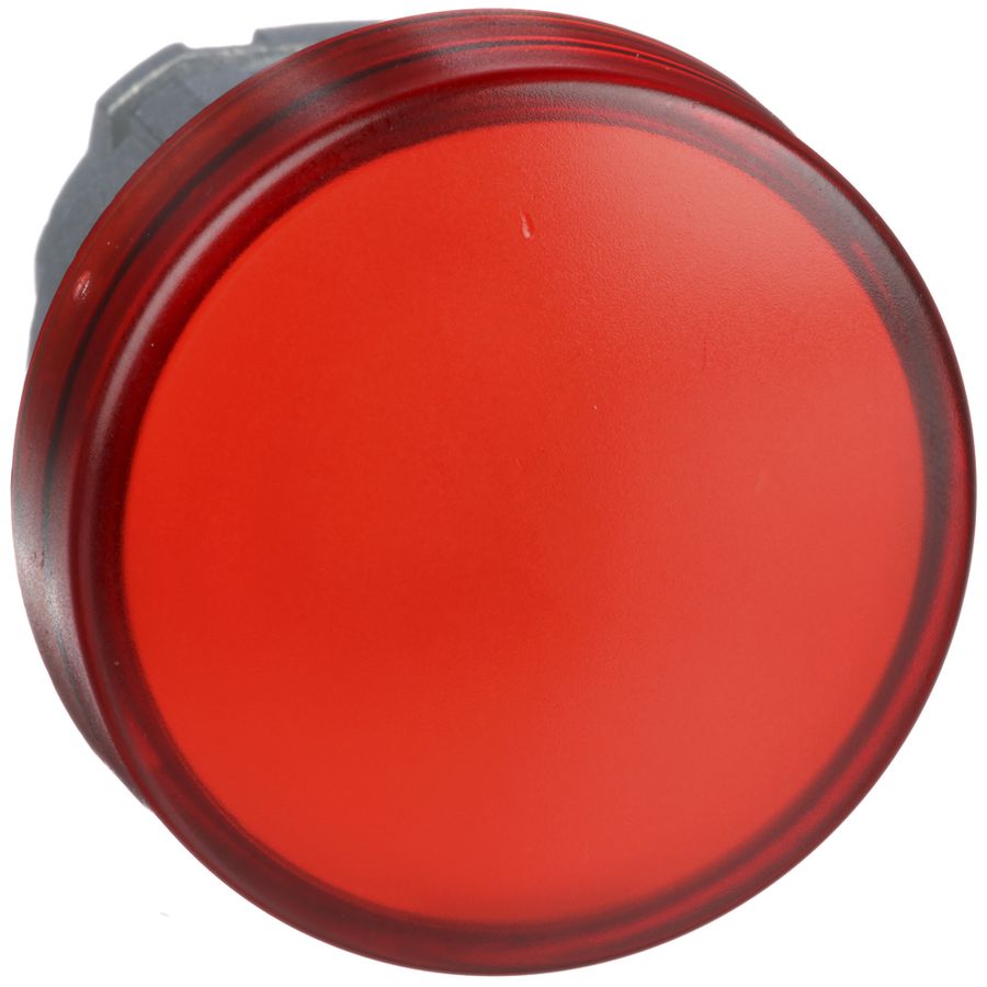 Kopf Schneider Electric zu Signallampe rot