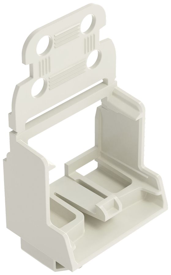 Adaptateur de fixation WAGO a.décharge de traction p.10×4mm² DIN15 Ex grc