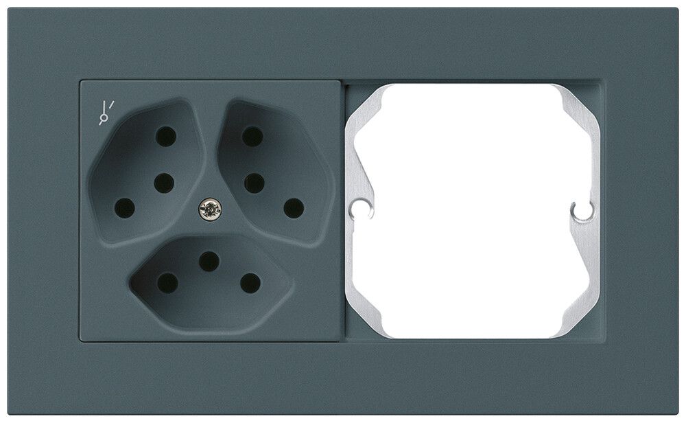 Combinaison ENC kallysto.pro grd.I-I horizontale 3×type 13S+vide anthracite