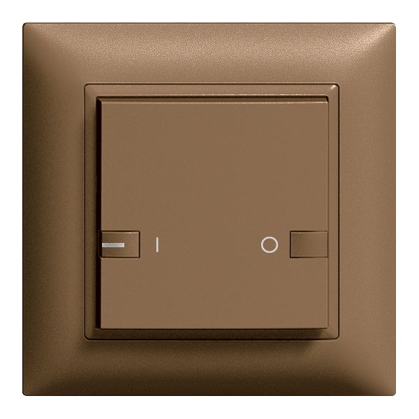 UP-Taster ZEP 1K/1T ON-OFF mit LED EDIZIOdue coffee