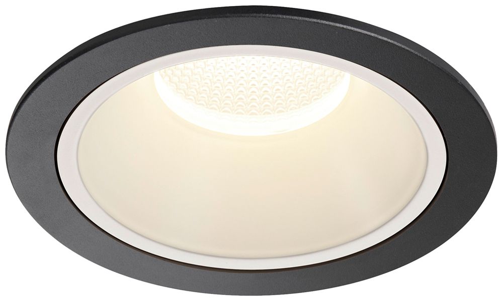 LED-Downlight SLV NUMINOS XL 24W 3800lm 4000K NB DA DIM Ø160×105mm sz/ws