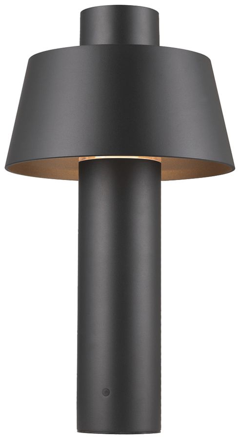 Borne lumineuse SLV PHOTONI 45 E27 1×0…13W IP55 plaque de base 250×450mm noir