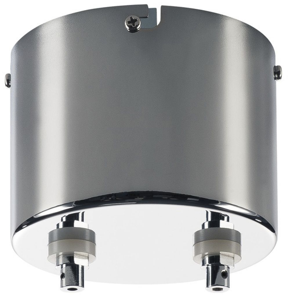 Seilsystem-Transformator SLV TENSEO 50VA, 230VAC/12VAC, Ø111×110mm, chrom