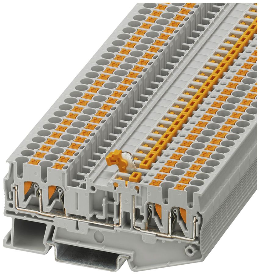 Morsetto 0.14…4mm² grigio AWG26…12