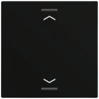 Bascule MDT BE-TAL60W116.A1 1t/2a p.touches tactiles noir mat "jalousie"