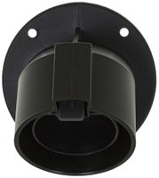 Steckerhalter Ferratec für Typ 2 schwarz