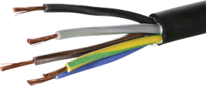 Cavo Gd 5×1.5mm² 3LNPE nero Eca