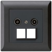 Presa antenna INC R/TV HMS kallysto.line 19dB nero