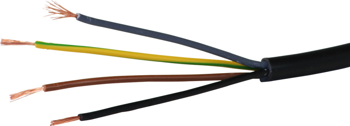 Kabel Td 4×0.75mm² 3LPE schwarz Eca