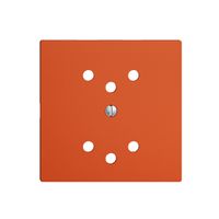 Frontplatte EDIZIOdue 2×T12 orange