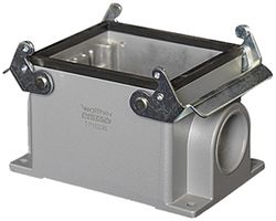 Sockelgehäuse Walther PROCON T711032MS, Stutzen 1×M32, H=72mm, Al