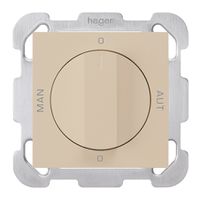 Interruttore rotativo INC 0-Man-0-Aut. beige kallysto 2/1L con manopola