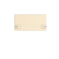 Bouton EDIZIOdue zeptrionAIR scène sans marquage avec LED vanille