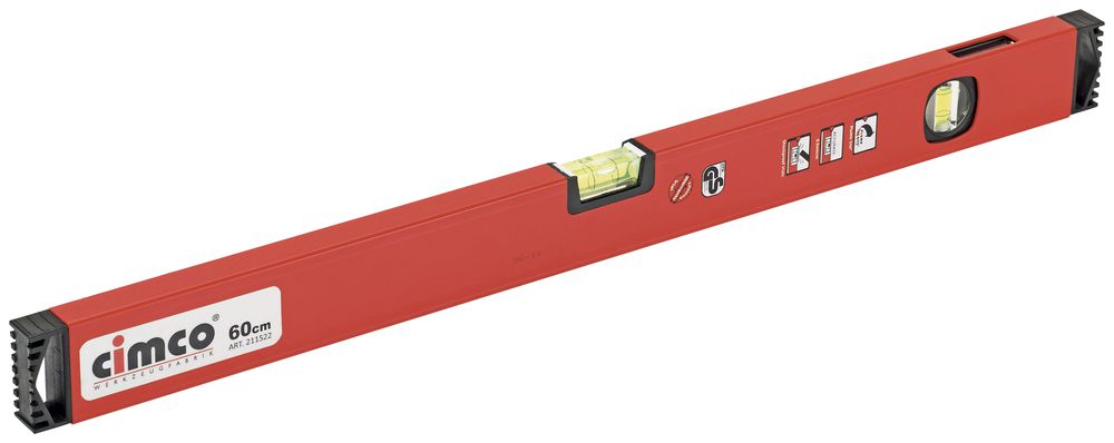 Niveau à bulle CIMCO 800mm métal léger