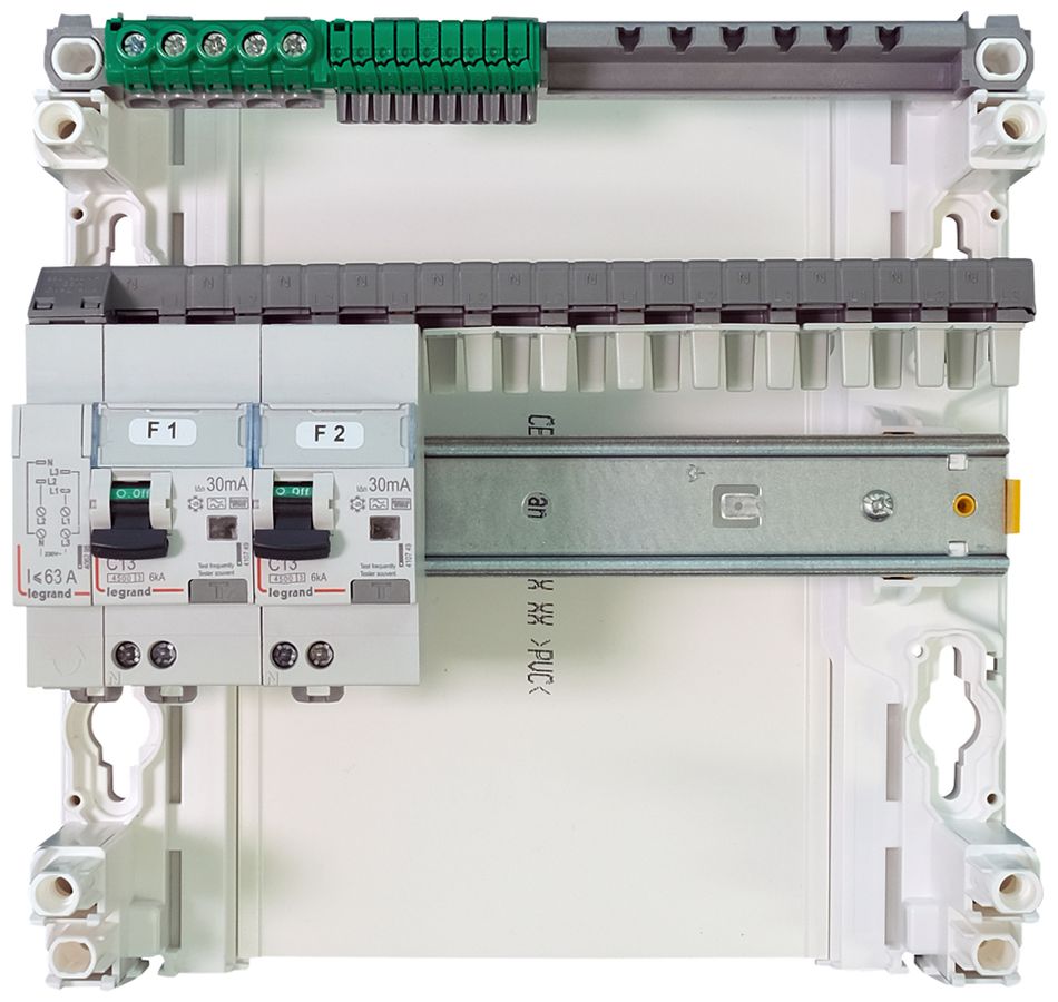 Centralino AP Legrand 1-fila 13 UM bianco