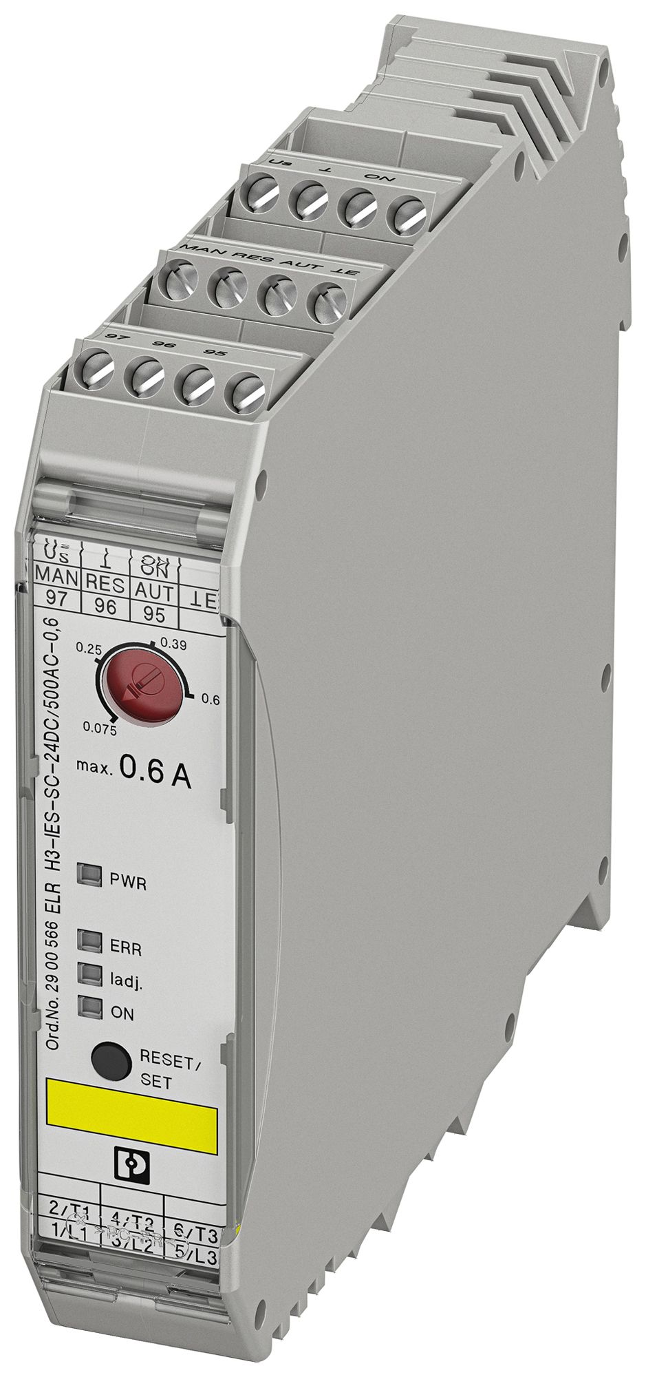 REG-Hybrid-Motorstarter PX ELR H3-IES-SC- 24DC/500AC-0,6