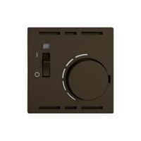 Raumthermostat EDIZIO.liv SNAPFIX® m.Schalter 230VAC 50Hz br