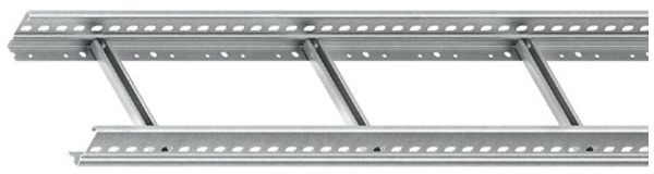 Steigetrasse Niedax, 60×300×3000mm, t=1.5mm, gelocht, Stahl, bandverzinkt