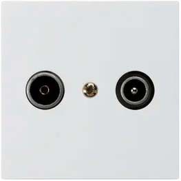 Prise de passage ENC kallysto R/TV 14dB blanc