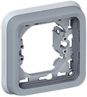 UP-Montageplatte PLEXO 1×1 grau