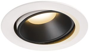 LED-Downlight SLV NUMINOS MOVE XL 37.4W 3300lm 2700K 40° DIM Ø190×118mm ws/sz