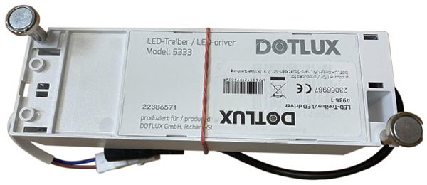 Alimentation LED DOTLUX QUICK-FIXadapt CC 20W 25…40V 400…700mA ON/OFF