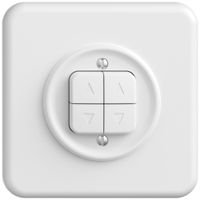 UP-Montageset STANDARDdue SNAPFIX® für Storenschalter und -taster m.4 Tasten ws